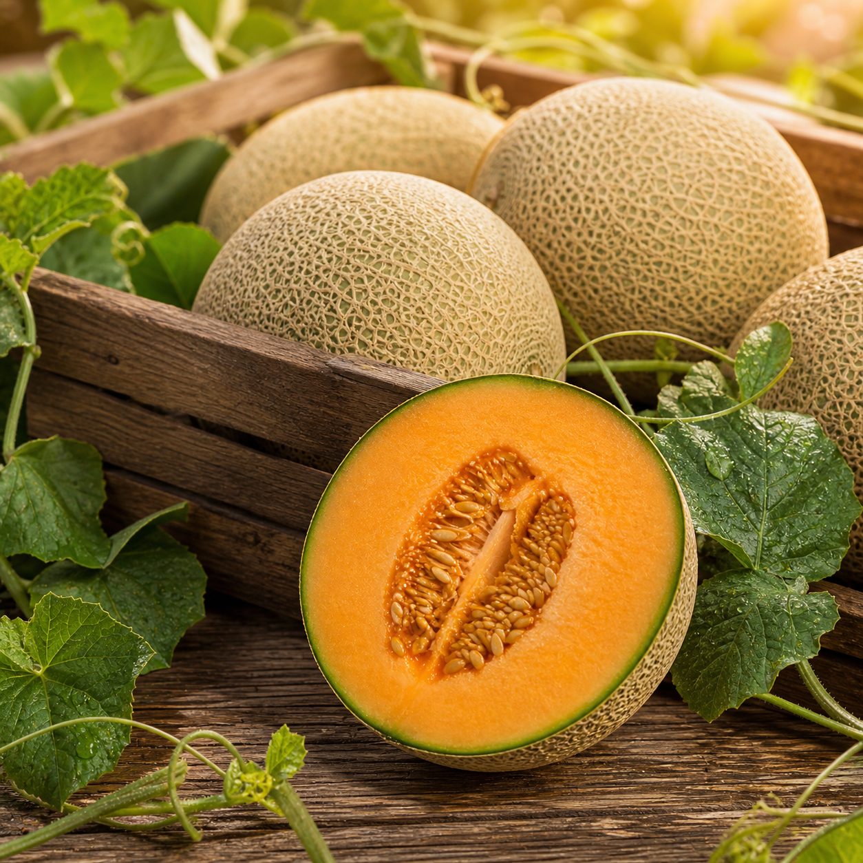 Melon Cantaloupe Hales Best Jumbo