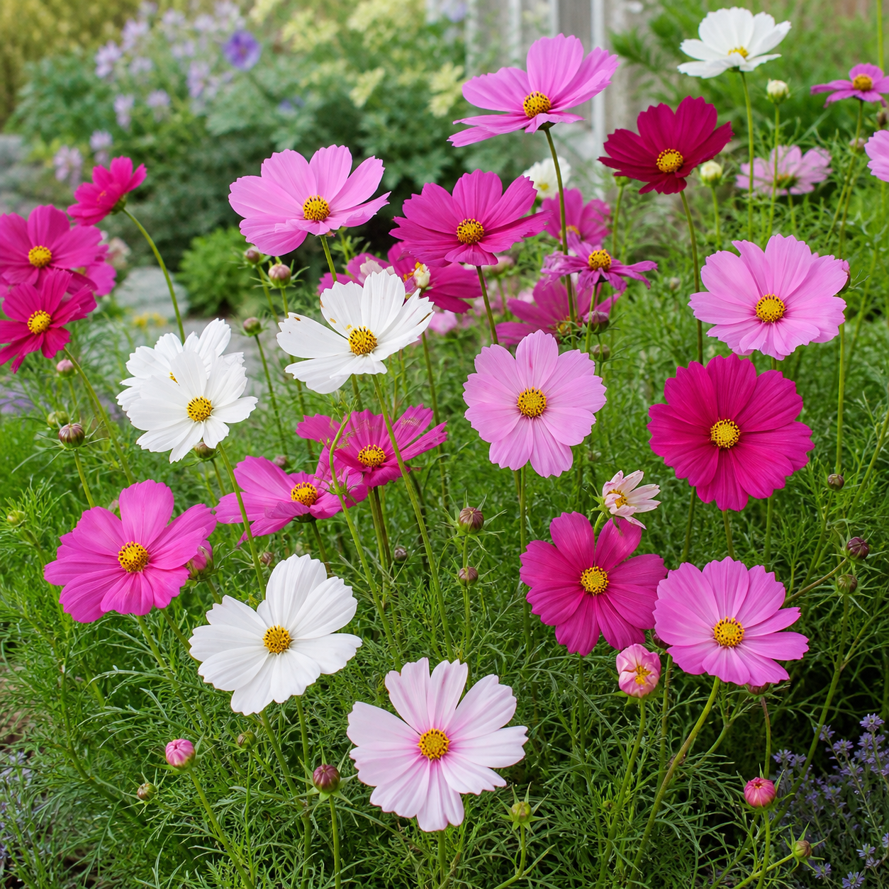 Cosmos bipinnatus Sensation Mix