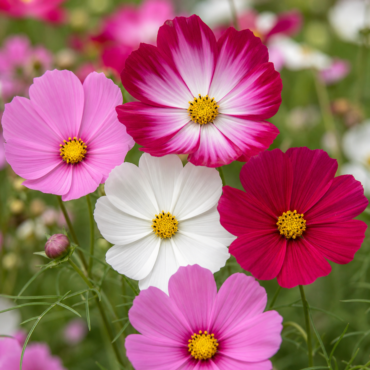 Cosmos bipinnatus Sensation Mix