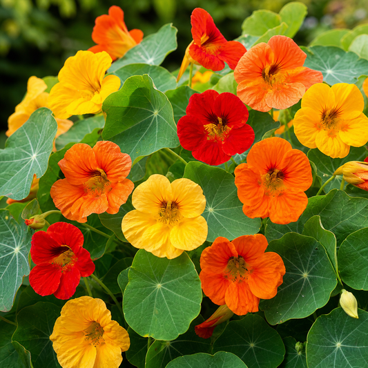 Nasturtium Gleam Hybrids Climbing