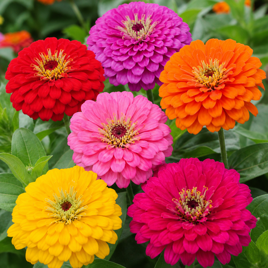 Zinnia California Giant Mix